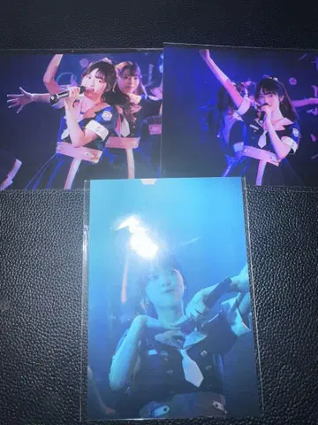 타카미네 나데시코 호시타니 미라이 브로마이드 미니 사진 자필 카드 세트
