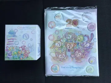 디즈니 씨 닷피 프렌즈 컬러풀 해피니스 와펜 와펜 홀더