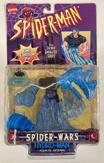 TOYBIZ SPIDER WARS HYDRO MAN 5인치