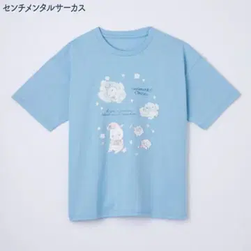 센티멘탈 서커스 반팔 티셔츠 아베일 블루 L 사이즈