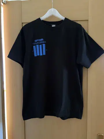SPYAIR AO 투어 티셔츠 블랙 L