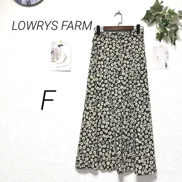 9469 LOWRYS FARM 로리즈팜 꽃무늬 롱 스커트 F