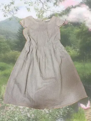 모리걸 도트 원피스 sm2