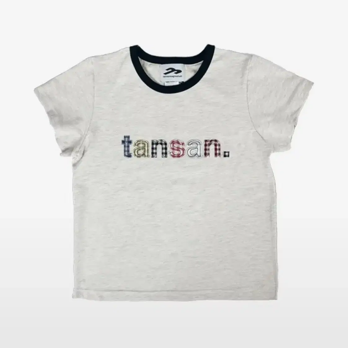★tansanmagnesium★ Horn Applique T-Shirt Ivory Women Magnesium Carbonate Carbonate Applique T-shirt Ivory Woman