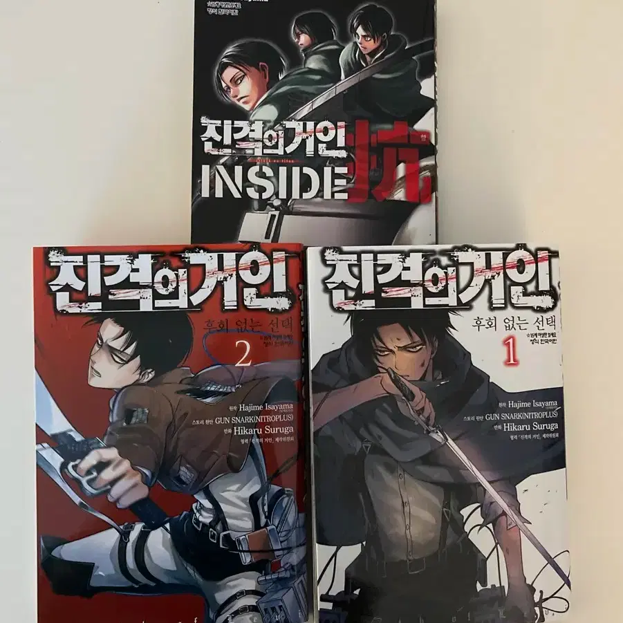 ATTACK ON TITAN 진격의 거인 Attack On Titan No Regrets Manga
