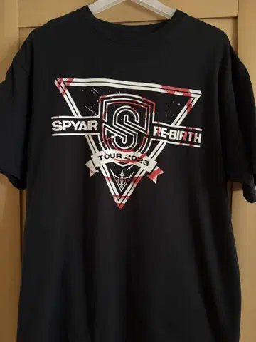 SPYAIR RE-BIRTH TOUR 2023 티셔츠 L 사이즈