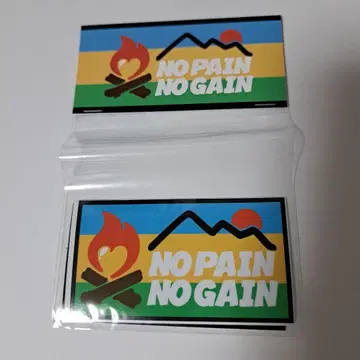 카즈하라 류토 NO PAIN NO GAIN 스티커
