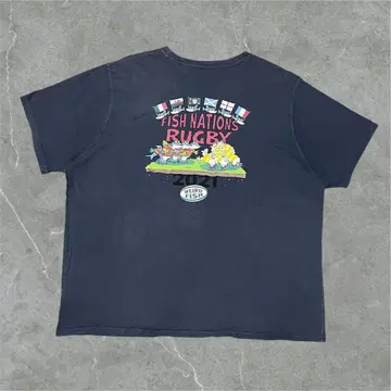 WEIRD FISH 럭비 티셔츠 FISH NATIONS 2021 3XL