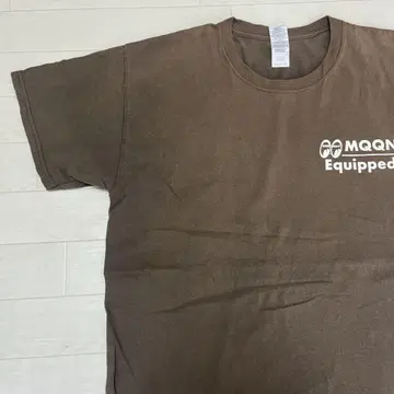 MOON Equipped 티셔츠 페이드감 브랜드 로고 구제 의류 심플