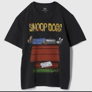 GAP SNOOP DOGG 티셔츠 XL 블랙