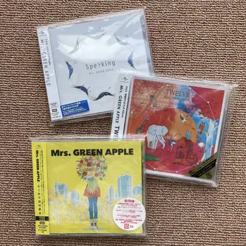 Mrs.GREEN APPLE |Speaking~초회 한정판 3장 CD