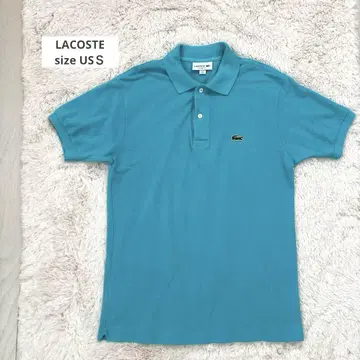 라코스테 피케 셔츠 캐리비안 블루 FR3 US