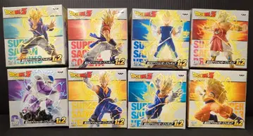 반프레스토 DBZ 조립 액션 포즈 피규어 01&02 전 8종 세트