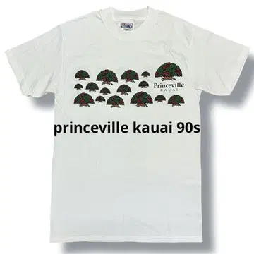 princeville kauai 90s USA제 티셔츠 싱글 스티치