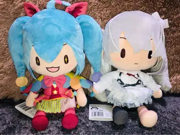 프로세카 후와푸치 L 봉제 인형 하츠네 미쿠 2종 세트