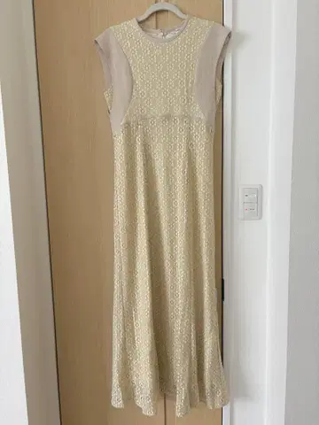 CLANE VINTAGE 레이스 커브 원피스