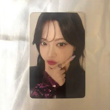 LE SSERAFIM HMV crazy 추첨 라키드로 은체 트레이딩 카드