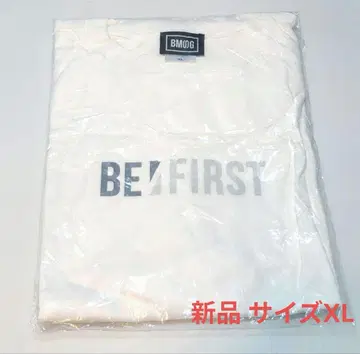 새상품 BE:FIRST 로고 반팔 티셔츠 화이트 XL