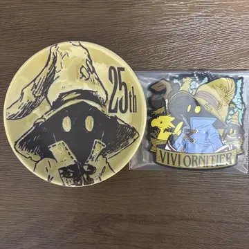 FF9 제일복권 D상 F상 미니 플레이트 러버 스트랩 비비