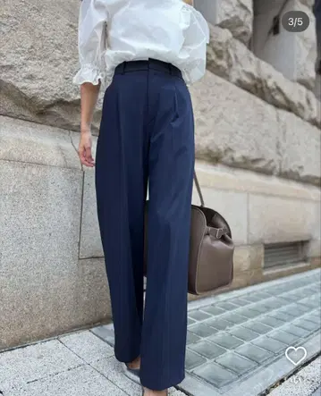 턱 와이드 팬츠 유니클로 긴 길이
