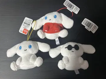 산리오 아이시나모롤 마스코트 봉제 인형 전 3종 컴플리트 세트