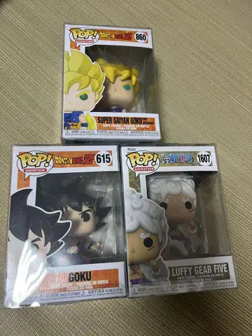 funko pop 드래곤볼 원피스 보호 케이스 포함