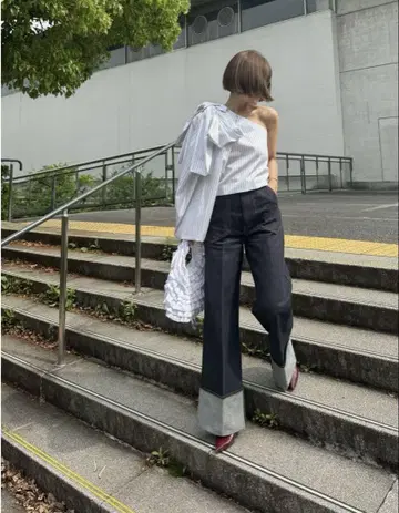 시뉴 cygne 롤업 데님 0T