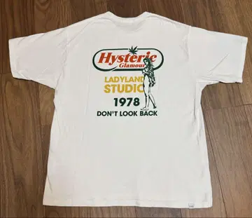 Hysteric Glamour 화이트 티셔츠 XL