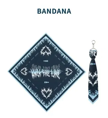 WALK THE LINE ENHYPEN 반다나 BANDANA
