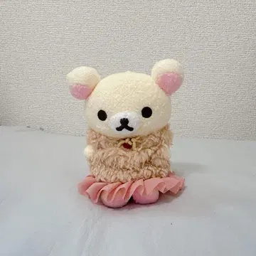 코리락쿠마 언제나 함께 외출 봉제 인형 키링 & 옷 갈아입기 세트