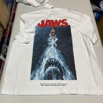 H&M 티셔츠 화이트 조스 새상품 XL