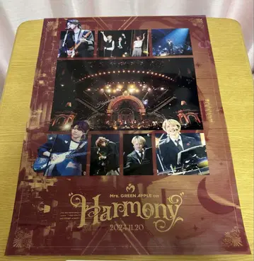 Mrs.GREEN APPLE on Harmony 클리어 포스터