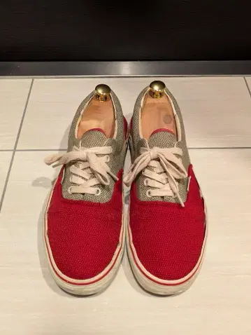 [구하기 어려운 상품] 반스 헴프 스니커즈 빨간색 28cm