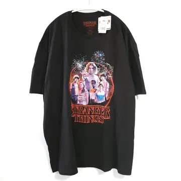 2XL 사이즈 택 포함 새상품 기묘한 이야기 티셔츠