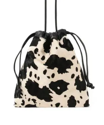 Ray BEAMS COW 패턴 복조리 백