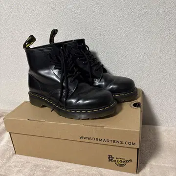 Dr. Martens 101 YS 6홀 UK6 사이즈 BLACK