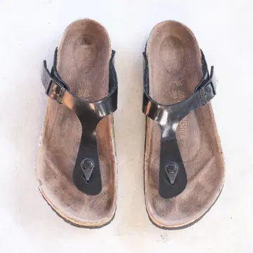 BIRKENSTOCK 버켄스탁 GIZEH 기제 40 에나멜 페이턴트 26