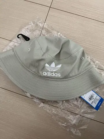 아디다스 버킷햇 모자 베이지