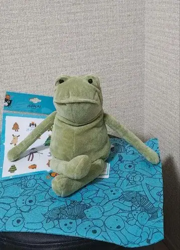 2025 신상 jallycat frog 개구리 봉제 인형 제리 캣