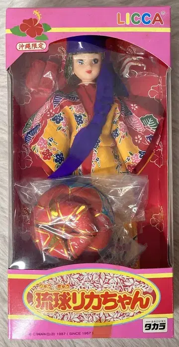 타카라 리카짱 류큐 리카짱 오키나와 한정판 짙은 갈색 머리