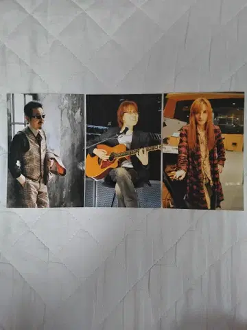 Alfee Mania 30주년 기념 사진 3장
