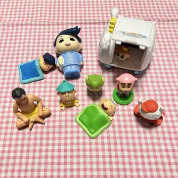 크레용 신짱 피규어 식품 완구 가챠가챠 묶음 판매