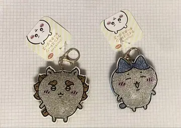 치이카와 (먼작귀) 큐빅 키링 2 하치와레 시사 2개 세트