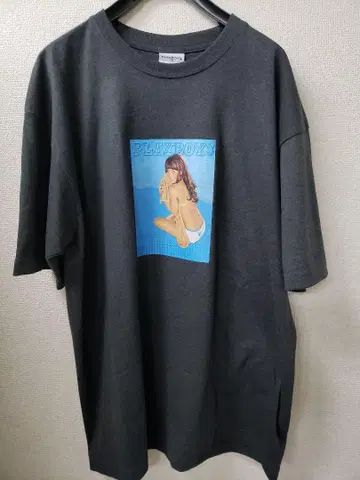 PLAYBOY 티셔츠 L 사이즈 데드스탁 레어 프린트