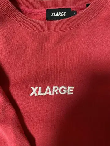 구제 의류 XLARGE 엑스트라 라지 S 핑크 맨투맨