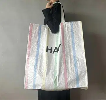 헤이 캔디 스트라이프 숍퍼 XL 멀티