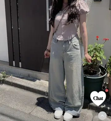 anyonemore 퍼프 슬리브 티셔츠