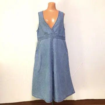 FREAK'S STORE 데님 점퍼 스커트 색스 블루 S