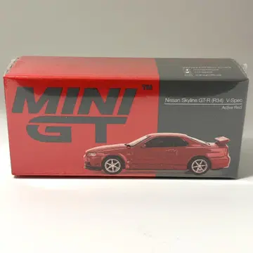 MINI GT 닛산 스카이라인 GT-R R34 V-spec