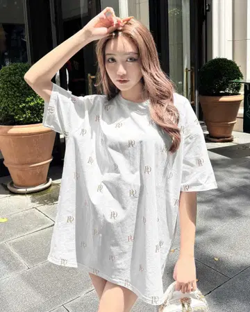 새상품 Rady 느긋한 로고 티셔츠